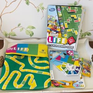 Qatar Airway Hasbro Child Activity Pack Game of Life Neoprene Tablet Cover